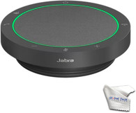 Speakerphone Speak2 40 MS (Teams) with Global Teck Microfiber Cloth, Compatible with PC/Mac, Smartphone & Tablet - for Conferencing, Distance Learning, Remote Work, School, Streaming