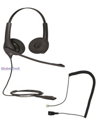 Cisco Phone Compatible 1525 Direct Connect Headset with Cisco Cord