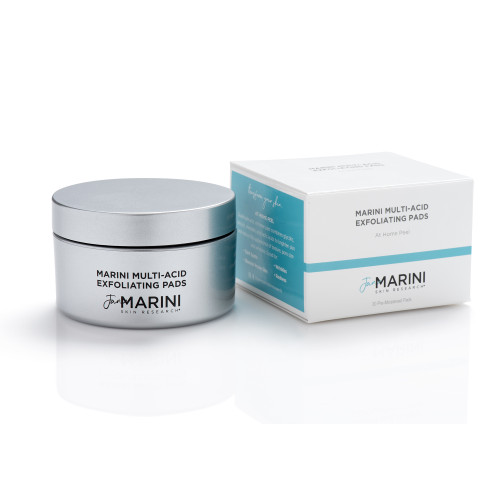 Marini Multi-Acid Exfoliating Pads at home DIY Skin Peel