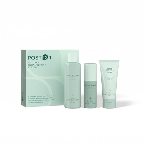 An advanced skincare system containing 3 key products to hydrate, reduce redness and protect skin.