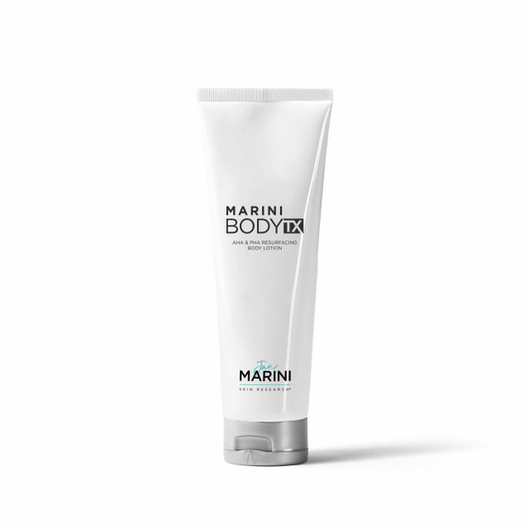 Marini BodyTx hydrating body lotion is the perfect fusion of AHA, PHA and hydrating actives to elevate your body care routine.