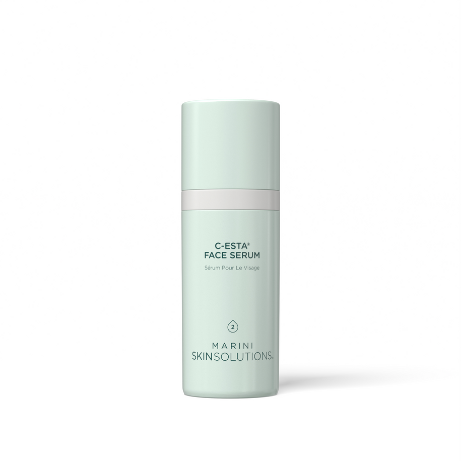 A powerful Vitamin C antioxidant cocktail serum with DMAE and Hyaluronic Acid for additional hydrating benefits