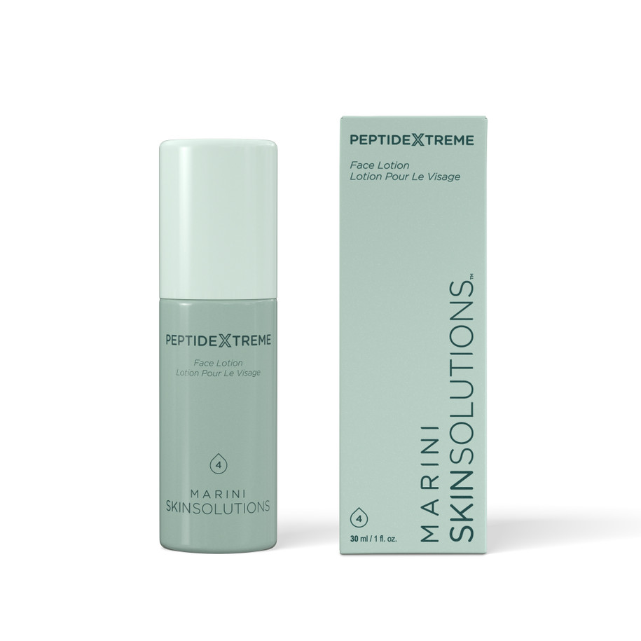 Marini Age Intervention Peptide Extreme is a concentrated hydrating lotion packed with peptides, antioxidants and nourishing actives that soothes, hydrates and improves