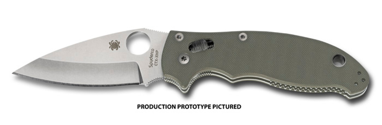 C101GFGXHPP2 Spyderco Manix 2 Foliage Green G-10 XHP