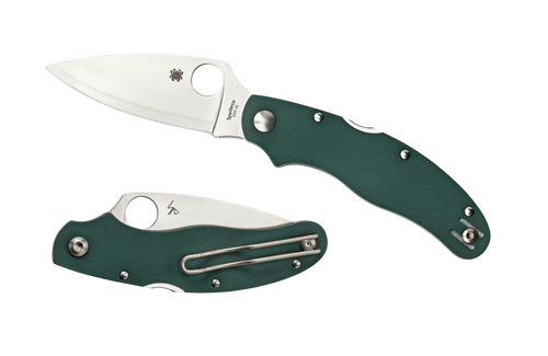 C113GPGR Spyderco Caly 3 HAP40 Folding Knife