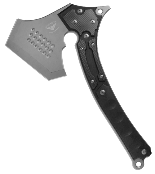 War Party Asheville Steel Paragon 13" Tactical Tomahawk Axe G-10/Carbon Fiber *VAULT ITEM*