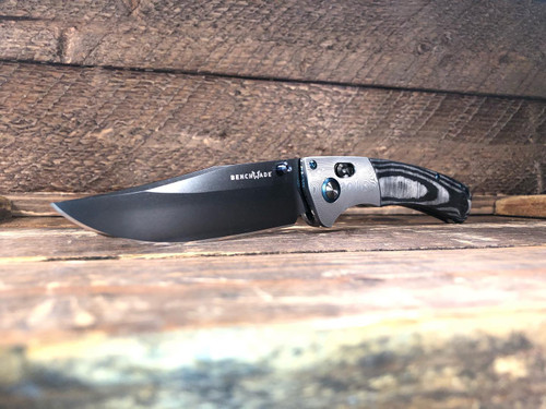 15080BK-191 Benchmade Gold Class Crooked River Folding Knife