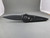 BLK-S/G-CB Asheville Steel Paragon Warlock Sorcerer Grind Black S30V/Black Handle Knife