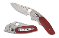 C114GPRD Spyderco Viele Phoenix Red Folding Knife *VAULT ITEM*