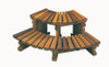 Cedar 2-Tier Corner Step | Arctic Spas