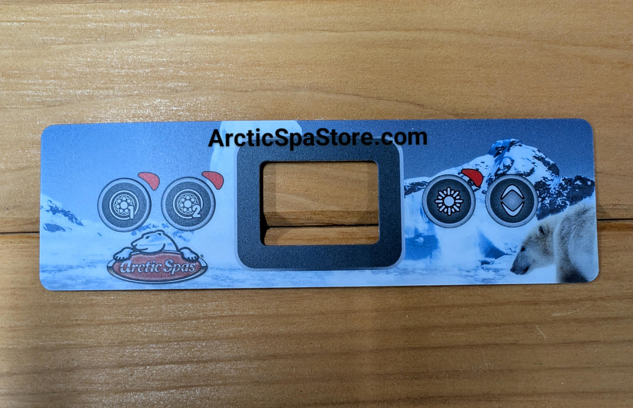 Core Series Topside Control Overlay IN.K300 Arctic Spa