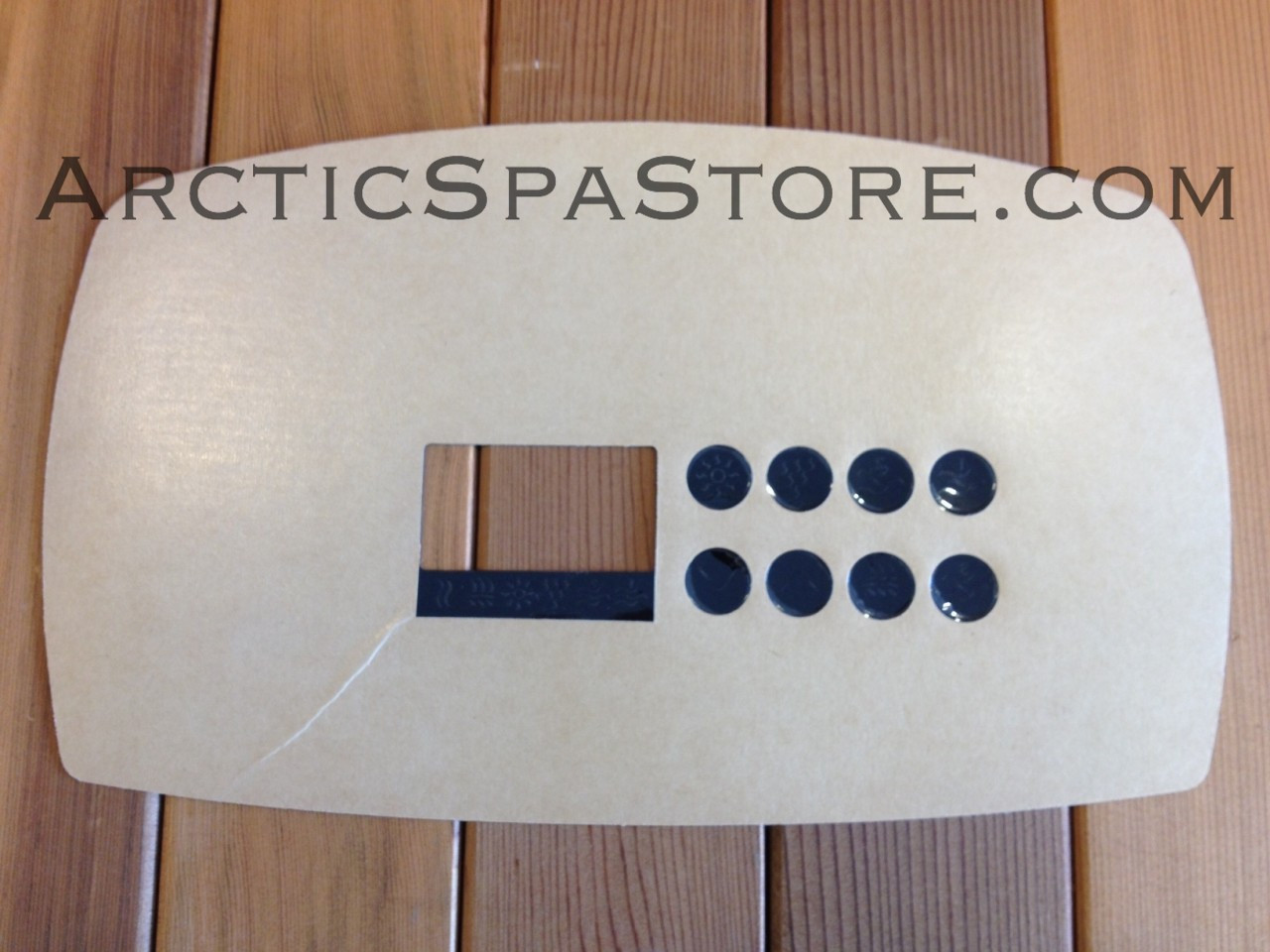 Topside Control Panel Overlay - Arctic Spas 2007-Current