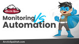 What is the difference between just Monitoring and Full Automation?    
