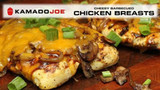 ​Kamado Joe Cheesy Barbecued Chicken Breasts