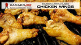 ​Kamado Joe Bourbon Maple Glazed Chicken Wings