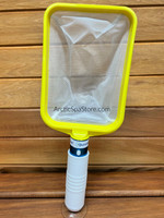 Skimmie Scoop - Handheld skimmer with in spa storage