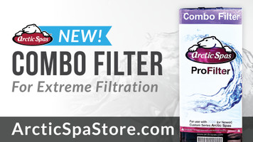 Check out the Combo Filter, new filter option for the Progressive Filters on the Arctic Spa 