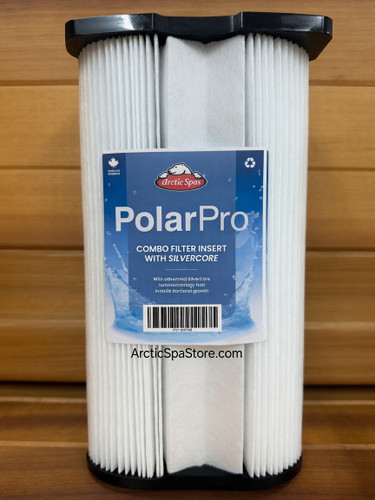 Polar Pro Filter Insert Pleated Depth with Silver Core - Combo - Arctic Spa Custom Series