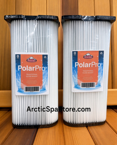 Polar Pro Filter Insert Set (2) -  Pleated  - Traditional - Arctic Spa Custom Series