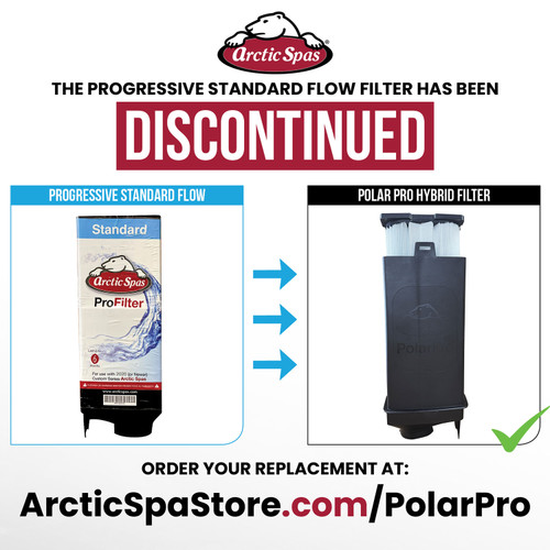 Progressive Filter Standard Flow (2020+) - Arctic Spa