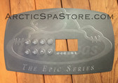 Topside Control Panel Overlay Sticker (EPIC Series) | Arctic Spas