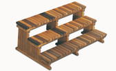 Cedar 3-Tier Step Full Width | Arctic Spas