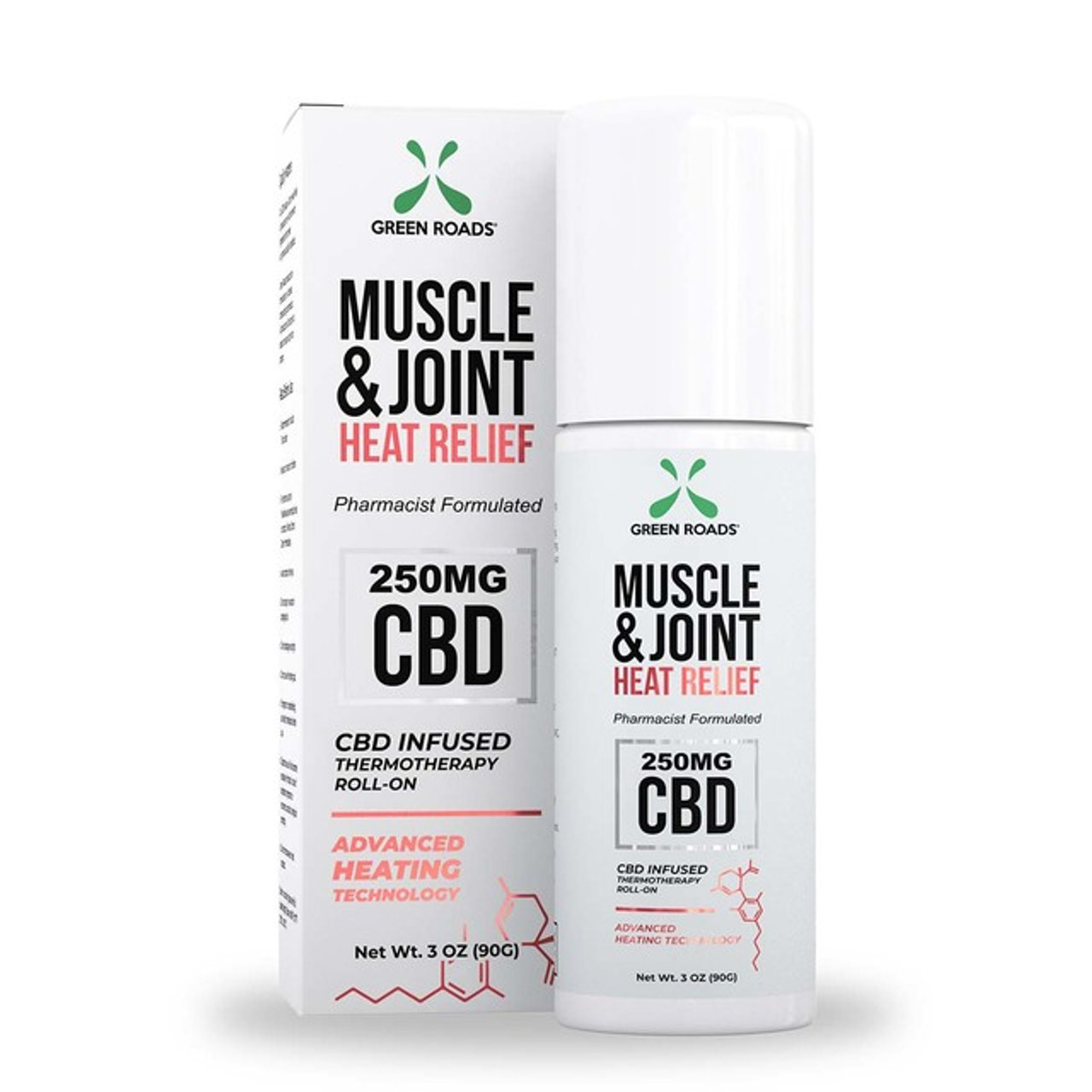 Green Roads Cbd Roll On Muscle Joint Relief 250mg