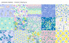 Liberty - London Parks - Kensington Confetti (Lilac) -  100% Cotton Fabric - £15 p/m