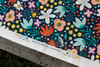 Dashwood - Magical Meadow  - Meadow Floral (Black) - 100% Cotton Fabric - £14 p/m