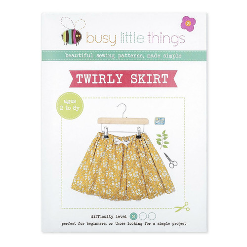 Busy Little Things - Twirly Skirt Pattern Age 2y to 8y