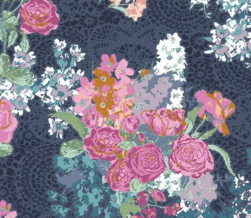 Art Gallery - Eclectic Intuition - Nisi Flora Four - 100% Cotton Fabric - £15 p/m