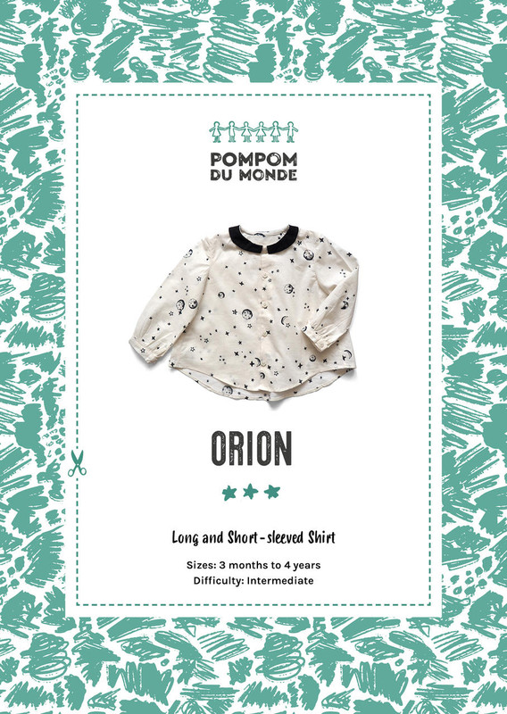 PomPom Du Monde - Orion - Long and Short Sleeved Shirt 3m - 4y