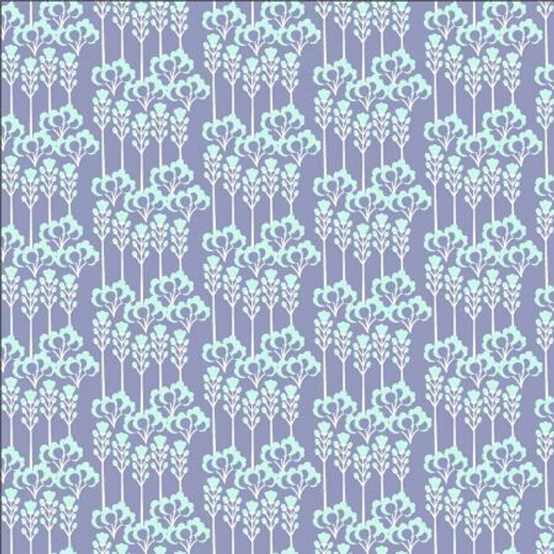 Cotton and Steel - Glory - Seed Head Blue - 100percent Cotton Fabric - Now pound11 p/m
