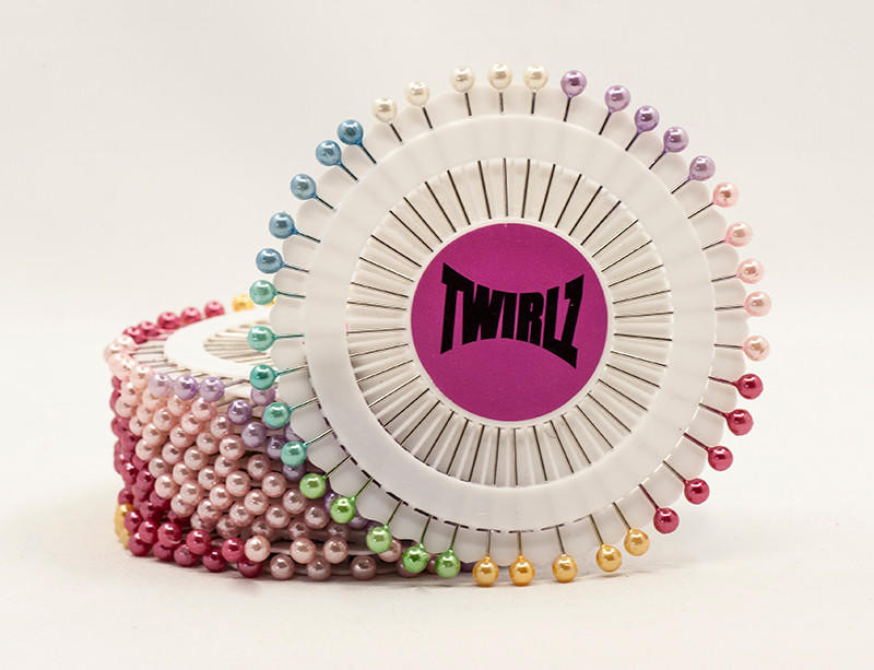 Pins - Pearl Head Pins - Rainbow Colours