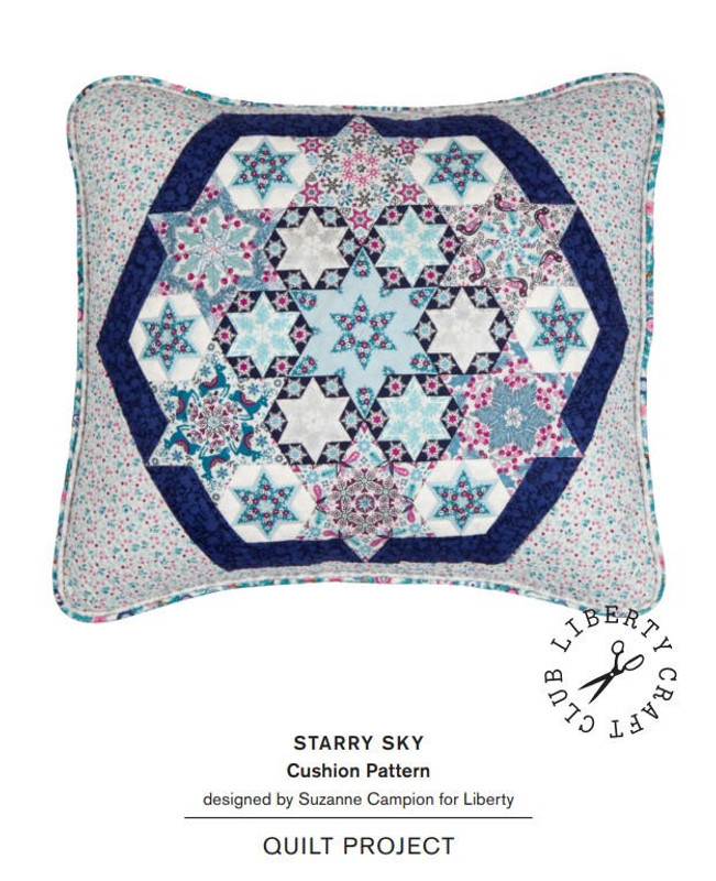 Liberty - Starry Sky EPP Cushion Project - Free PDF Download