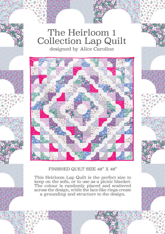 Liberty - Heirloom - Lap Quilt Pattern - Free PDF Download