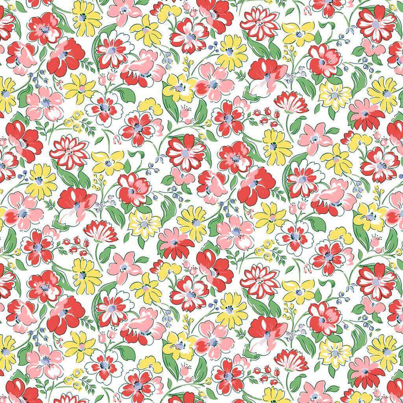 Liberty - Heirloom 2 - Floral Joy - Cotton Quilting Fabric - £15 p/m