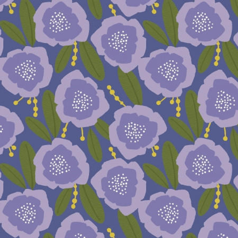 Cotton & Steel - Gathering In The Garden - Camellia (Charmed) - Cotton Quilting Fabric - £15 p/m