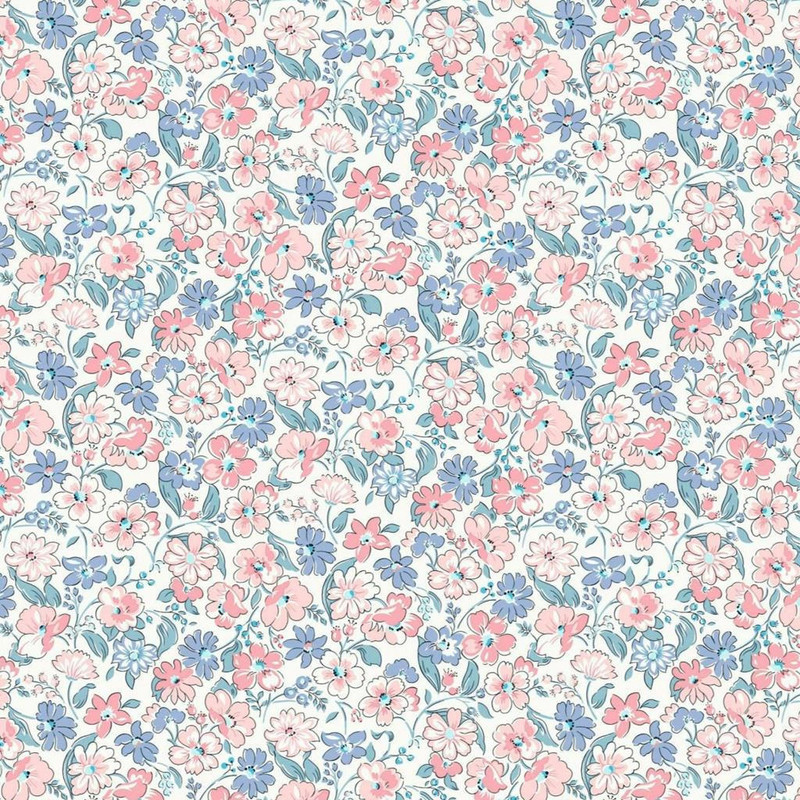 Liberty - Heirloom 3 - Floral Joy - Cotton Quilting Fabric - £15 p/m