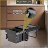 Austen & Co. 30L Built-In Hinged Cupboard Kitchen Bin - 2 Compartments