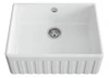 Austen & Co. Aurelia Fluted Belfast Ceramic Kitchen Sink