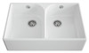 Austen & Co. Palazzo Double Bowl Belfast Ceramic Kitchen Sink