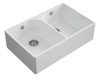 Austen & Co. Palazzo Double Bowl Belfast Ceramic Kitchen Sink