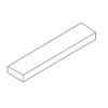 Paris Matt Grey 2700mm Cornice/Pelmet