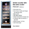 Wine Cooler 30cm Wide