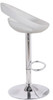 Sorrento Swivel Bar Stool White