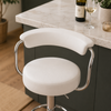 Zenith Bar Stool White