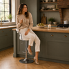 Zenith Bar Stool White