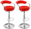 Pair of Zenith Bar Stools Red