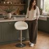 Luca Bar Stool Cream